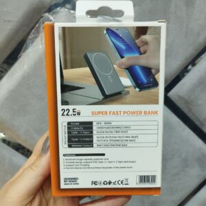 پاوربانک وایرلس مگ‌سیف DOOC مدل DPB-808W (ظرفیت 10000mAh)